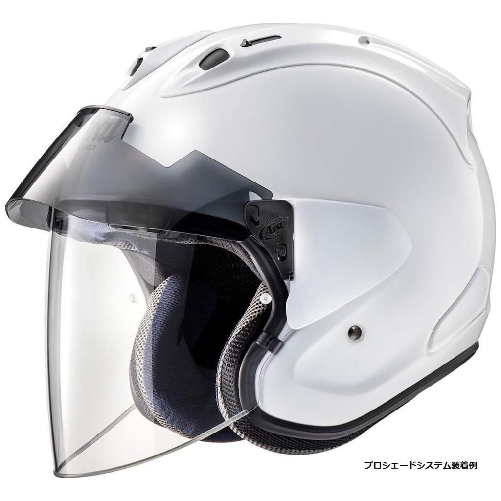 Arai Motorcycle Helmet Jet VZ-RAM Glass White 54cm