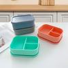 Meal Box Leakproof Food Box 800ML Lunch Box Meal Prepping Box Fruit Box Silicone Texture Food Storage Containers