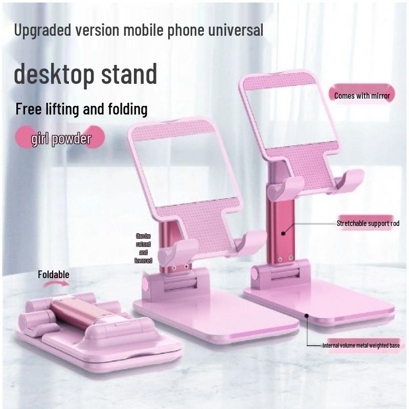 Adjustable Phone Holder for Desktop and Live Streaming