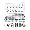 Black Rubber O Rings Assortment Set for Plumbing Garage Workshop Supplies for Car Faucet Pressure Plumbing Repair