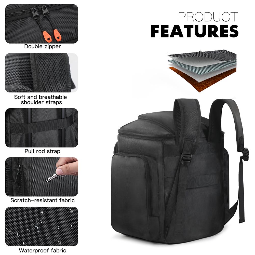 For Bose S1 Pro/Pro+ Wireless Speaker Storage Bag Large-Capacity Music Amplification Speaker Bag Travel Audio Carrying Backpack