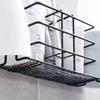 Wall Mounted Toothbrush Holder No Drill Suitable for Electric Toothbrushes & Toothbrushes, Space-Saving Toothpaste Organizer