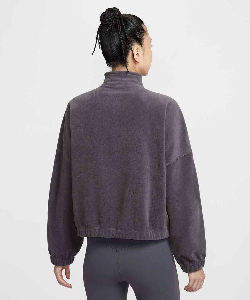 Nike One Therma Fit Half-Zip Top W - Thunder Grey:Dark Shadow / Hv3716-036