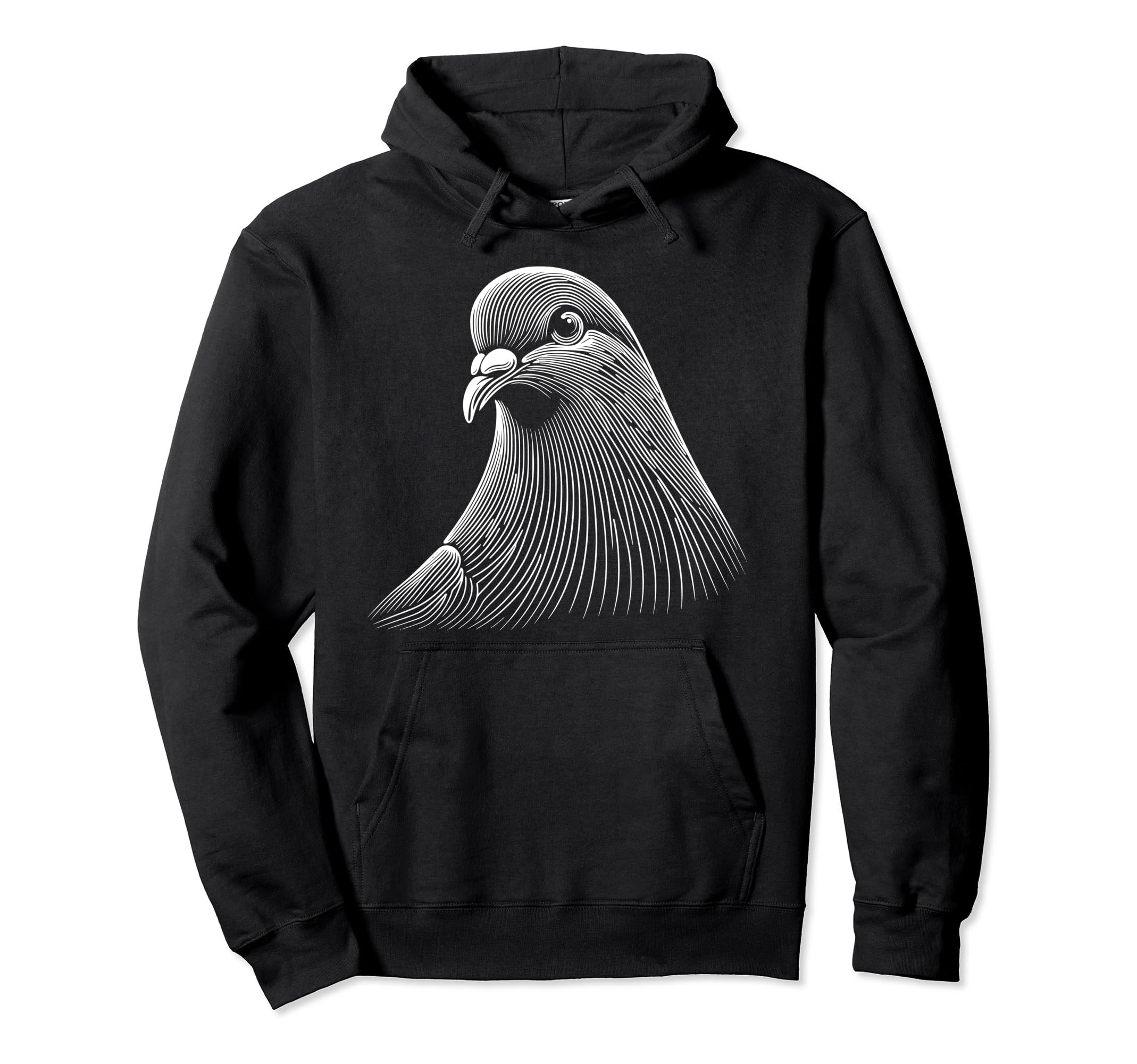 

Fingerprint Style - Dove Dad Mom Hoodie