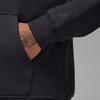 Jordan Solid Color Hooded Long Sleeve Pullover Sweatshirt Men Tops Black FJ1967-045