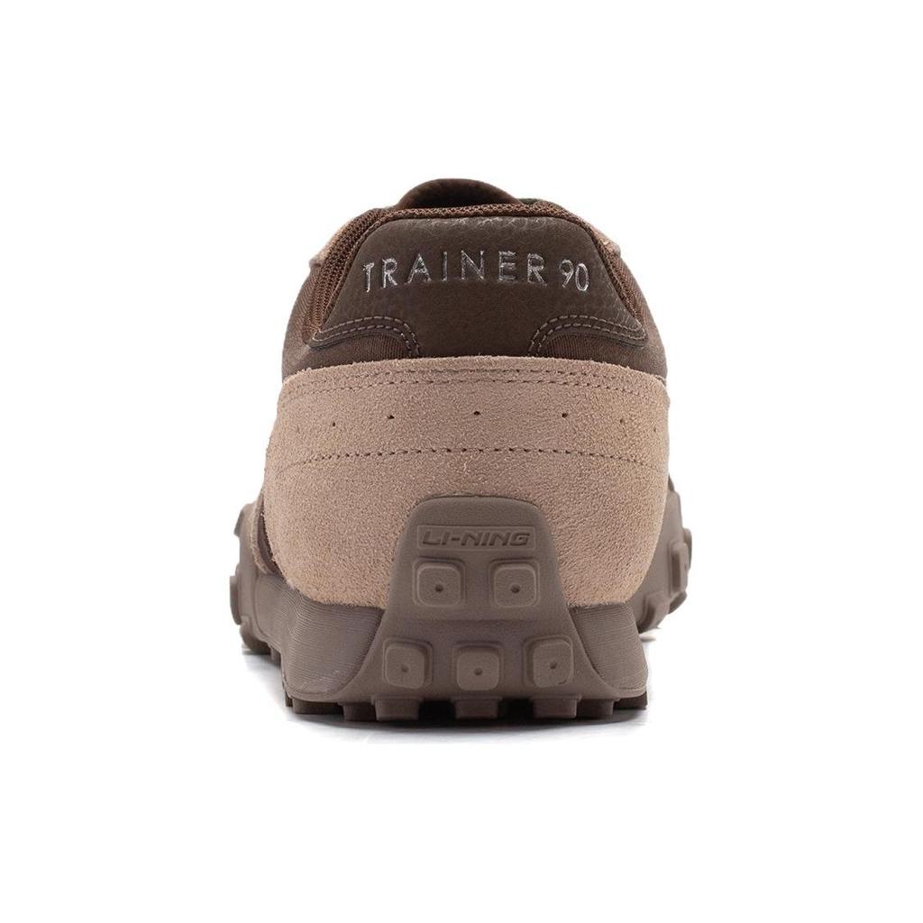 Li Ning Yun Chuan VTNG Casual Versatile Comfortable Slip-Resistant Wear-Resistant Low-Top Lifestyle Shoes Men sneaker Brown AGCT309-1