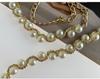 Stylish Korean Women's Pearl Waist Chain Elegant Dress Accessory For Fashionable Outfits