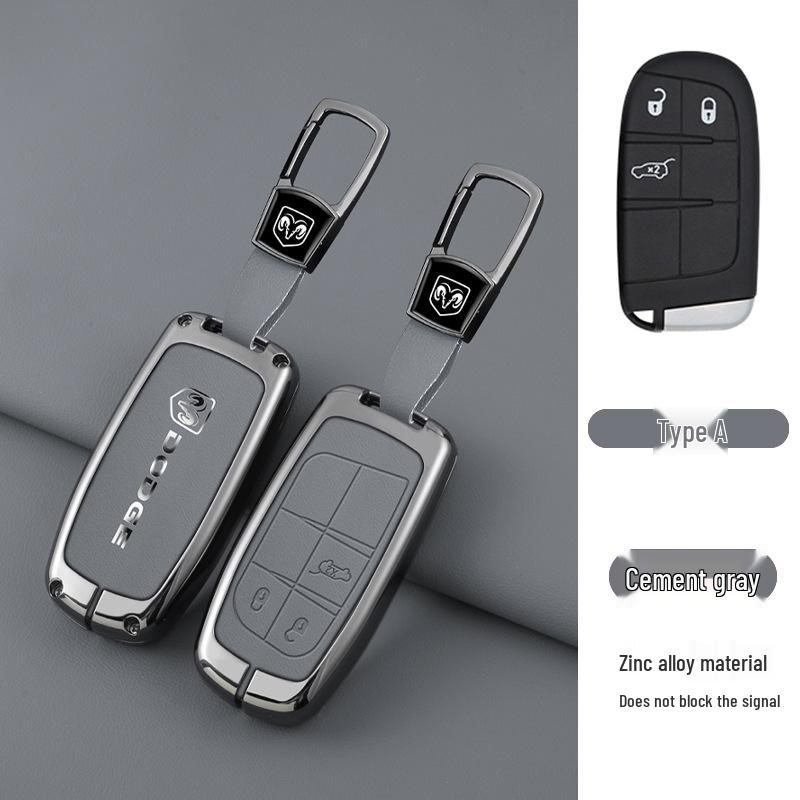 Dodge Journey & Ram Key Case for Old Style Models - Stylish Men's Remote Car Shell