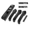 Car Interior Enhancement ABS Window Panel Frame And Handle Cover Set For Recognized Models