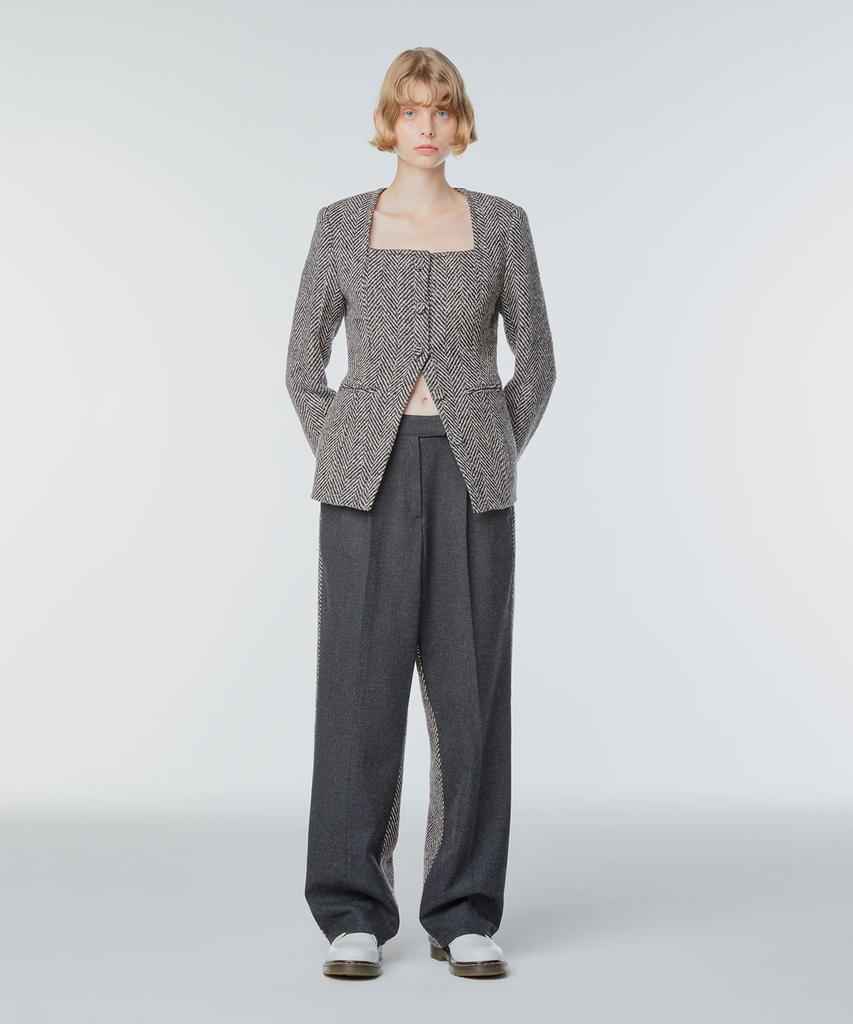 INSTANTFUNK Mix Wide Wool Slacks