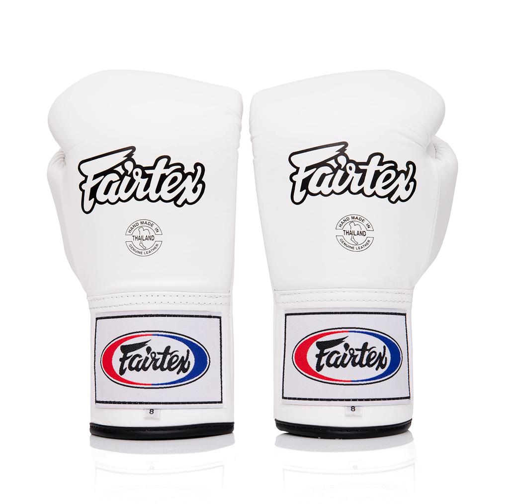 Rukavice Fairtex Pro Confederation (Typ krajky) (Bílá, 355 ml)