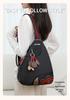 Fashionable Korean Style Waterproof Oxford Crossbody Backpack: Lightweight, Versatile, Large Capacity, Multi-functional