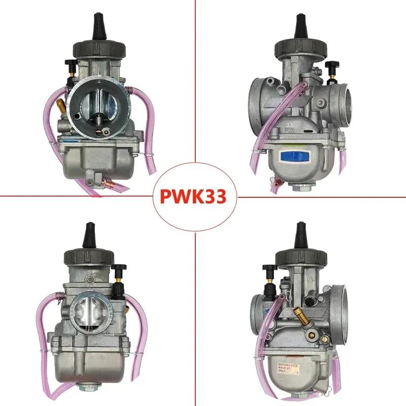 Carburetor Pwk 33 34 35 36 38 40 42mm For KEIHIN PWK TRX250R 200cc-650cc 2T 4T Moto ATV Quad Go Kart Dirt Bike Scooter Motocross