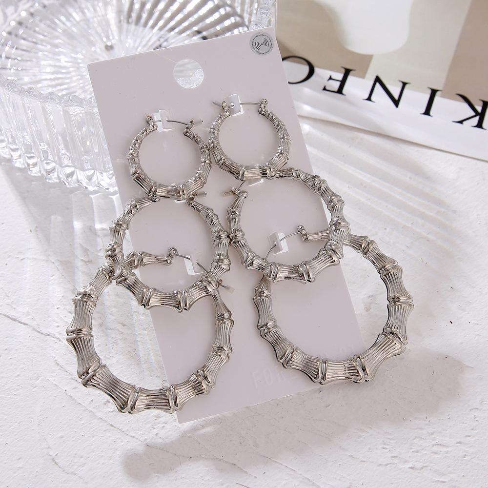 Unisex Alloy Hoop Earrings Set: Shrimp Design In European & American Style