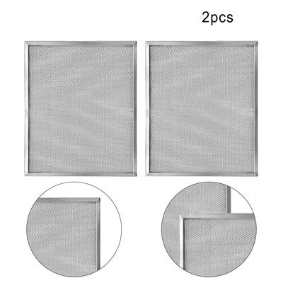 103793 Range Hood Filters 288mm X 362mm X 8.7mm Aluminum Black Silver