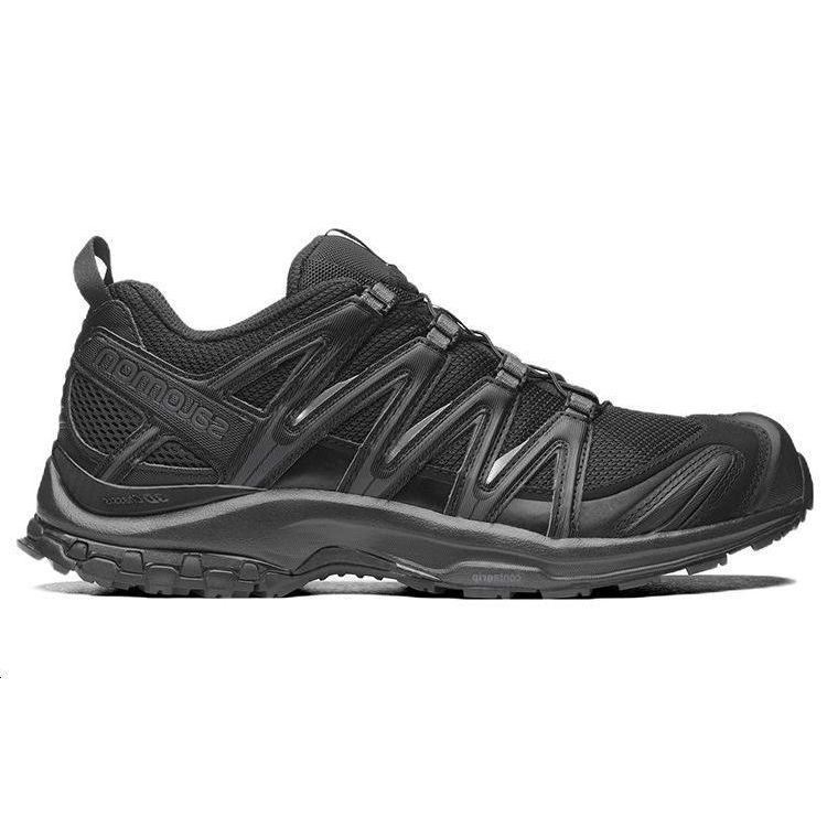 Salomon Xa Pro 3D La Yaute Comfortable Fabric Shock Absorption Non-Slip Breathable Low-Top Trail Running Shoes Unisex sneaker Black 416174