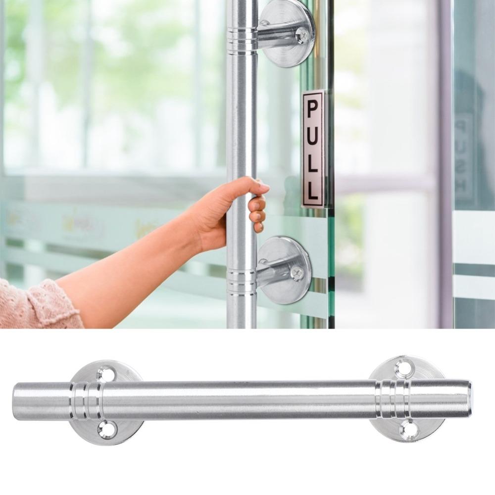 Heavy Cabinet Door Handle Silver Furniture Handle Solid Drawer Handle Bathroom