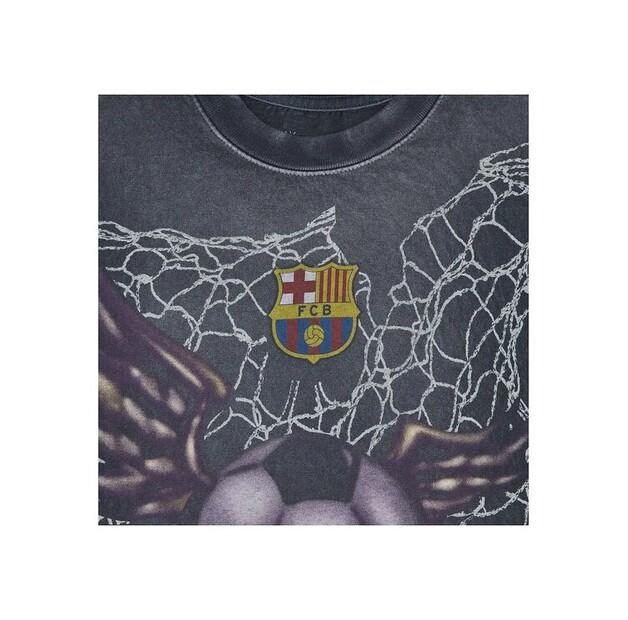 Футболка Nike Cactus Jack by Travis Scott x FC Barcelona Washed Spray Logo