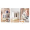 0.4L - 1.8L Yogurt Strainer Maker Yogurt Fine Mesh Sieve Strainer Kitchen Gadget Whey Separation Fruit Juice Soy Bean Filter Cup
