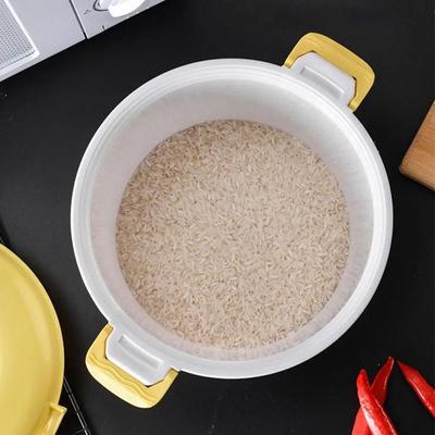 Pentola Cuoci Riso a Microonde Vapore Pasta Forno Verdure Utensili da Cucina Pentole a Pressione Zuppa Contenitore Micro Verdure