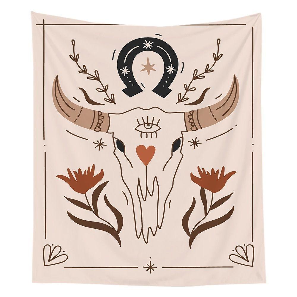 

Винтажный гобелен с изображением солнца и луны в стиле ретро 70-х годов, радуги, восхода и заката, абстрактный настенный гобелен в стиле бохо, хиппи, медитация, богемный декор Tapiz 200x150cm