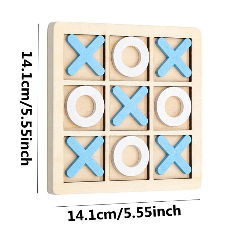 1PC Chess Jigsaw Puzzle Wooden Toys Children Montessori 3D Geometric Shapes Board Games for Kids Early Childhood Education TMZ