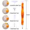 7Pcs Resin Diamond Painting Pen Eco-friendly Alloy Replacement Pen Heads Multi Placers Point Drill Pens DIY Craft Nail Art Tool