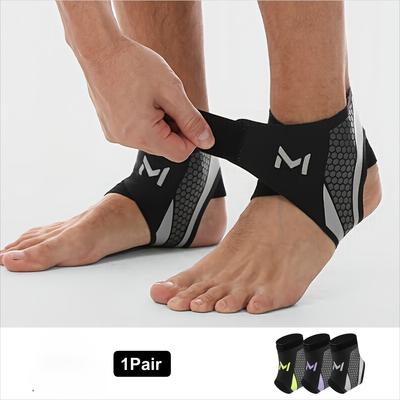 2 High-quality Adjustable Ankle Compression Support Straps, Breathable and Lightweight, Suitable for Daily Use, Stable and Snug Fit
