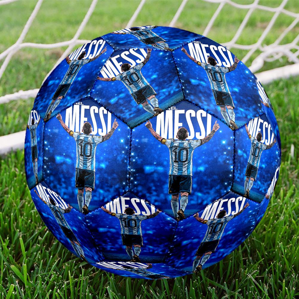 Messi 10 Number Soccer Celebration Soccer Ball Size 5 Football Machine Sewn Indooroutdoor Training And Matches Perfect Gift For Sports Enthusiasts