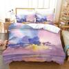 Ocean Tropical Island Palm Trees Comfortable Duvet Quilt Cover Pillowcase Bedding Set Children Bedroom Decoration Home Textile