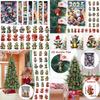 Christmas Countdown Calendar With Dragon Baby Flat Ornaments For Holiday Decor