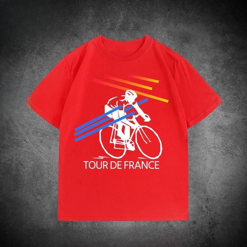 Bicycle Road Race Tshirt Mountain Bike Outdoor Cycling Sport Cotton Tshirt Unisexs Clothing Womens Clothing  Summer T Shirt