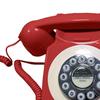 Corded Desk Phone Old Style Curly Cord for Office Hotel Use