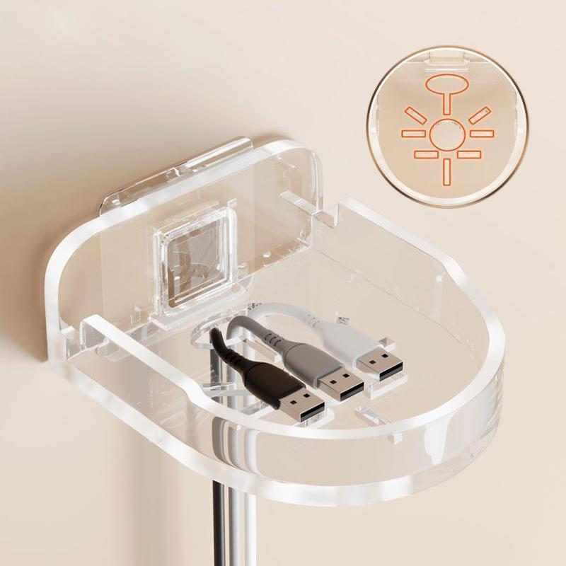 Niewiercący Uchwyt Ścienny do Kamery Regulowany Wytrzymały Wspornik Oszczędzający Miejsce Uchwyt Zabezpieczający do Wewnątrz na Zewnątrz Łatwy Montaż