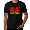 T-shirt ADHD Autoroute Vers... Hé Regarde Un Écureuil Modèle T-shirt pour Homme