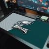 Philadelphia Eagles pelės kilimėlis Didelis žaidimų stalo paminkštinimas Neslystantis nešiojamojo kompiuterio planšetinio kompiuterio didelis pelės kilimėlis XXL matas Mini PC žaidimų kilimėlis su užrakinamais kraštais