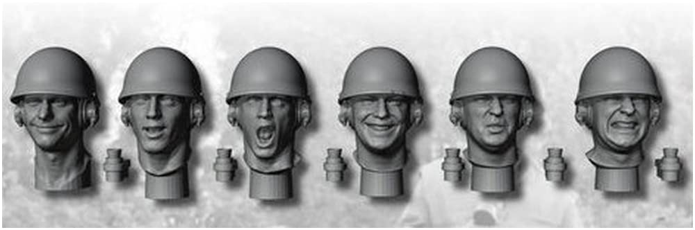 

FC Model 1/35 HSRAC Mk.3 Mounted Headset 2 Plastic Model Kit Parts FC35873