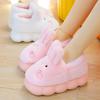 Fashion White Rabbit Hare Slippers Women's Cute Animal Platform Home Mules Shoes Girls Bedroom Plush Slides Slipper Ears Indoor Shoes