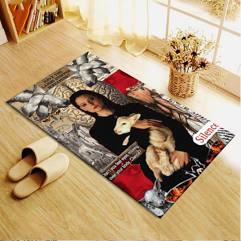 The Silence of the Lambs Carpet Rug for Living Room Bedroom Home Sofa Decoration,Kids Play Non-slip Floor Mat
