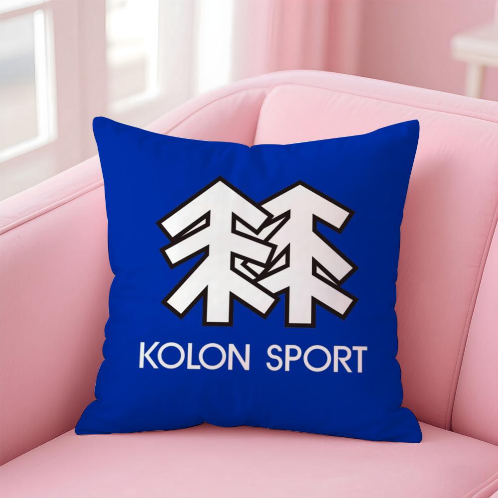

Luxury KKOLON SPORT Cushion Cover Soft Plush Throw Pillow Cushion CoverDoubleSided Printed Pillow Case for Sofa Home Decor 30x30cm