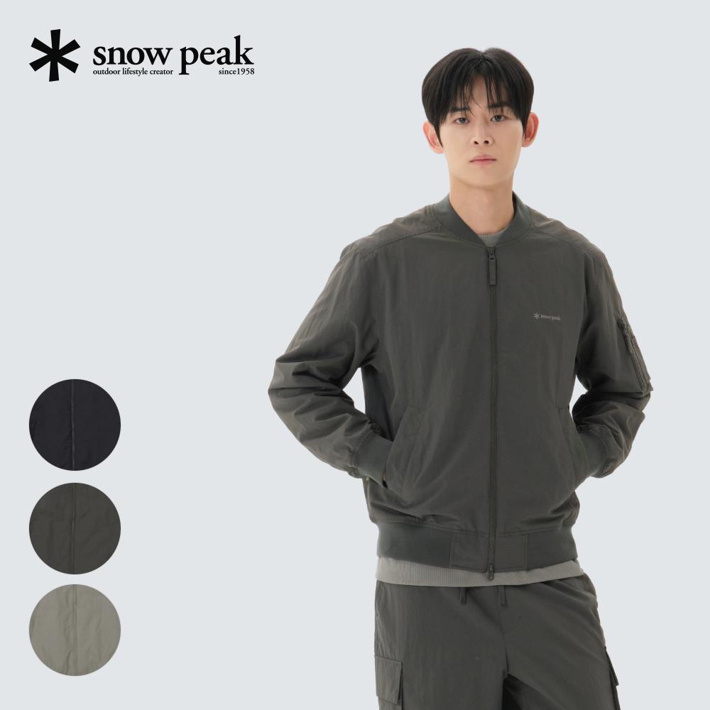 [Snowpeak] Куртка-бомбер Campl (S26ZMCWB14) Rustic Khaki-105(XL)