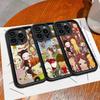 Y-yoshitomo Nara-A Retro Art Phone Case For IPhone 17 16 15 14 13 12 11 Pro Max Plus Black Full Coverage TPU