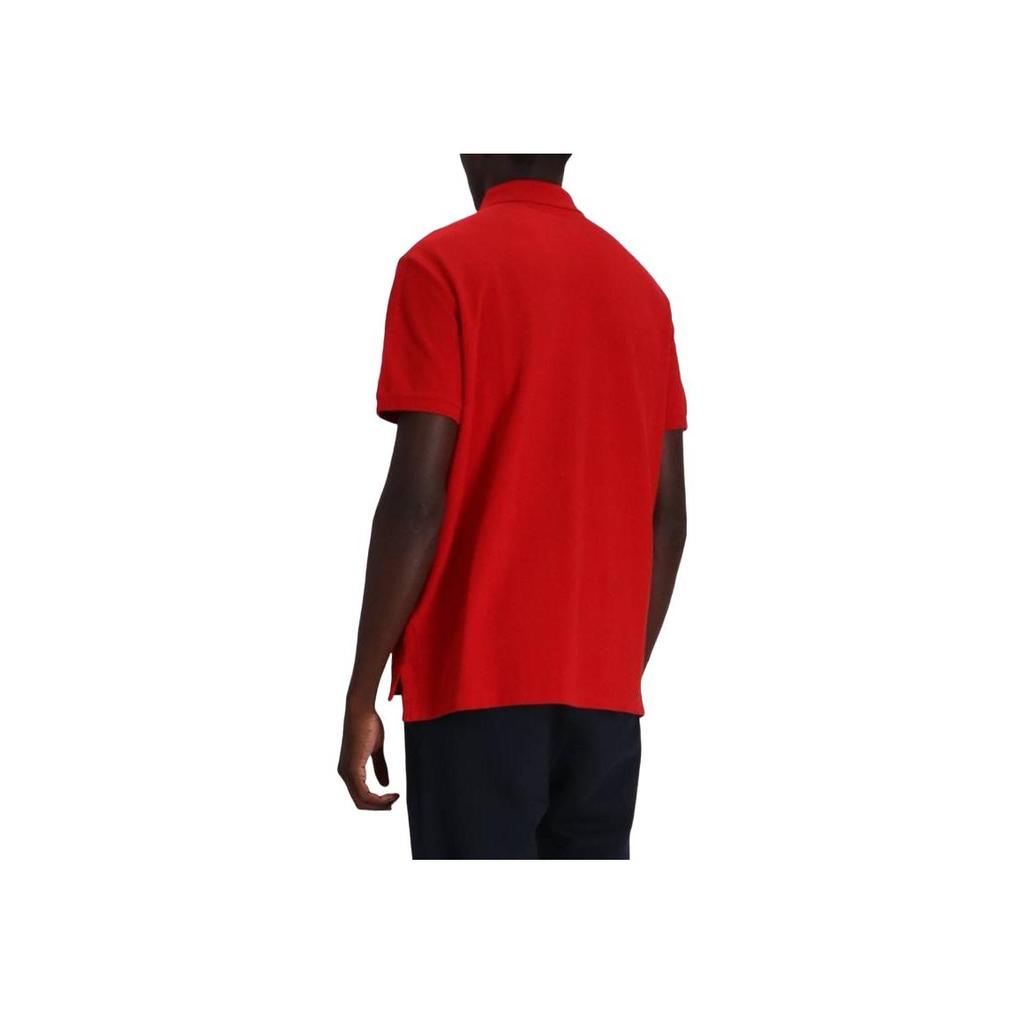 Polo Ralph Lauren Solid Color Logo Embroidered Short Sleeve Polo Shirt Men tops 710680784-392
