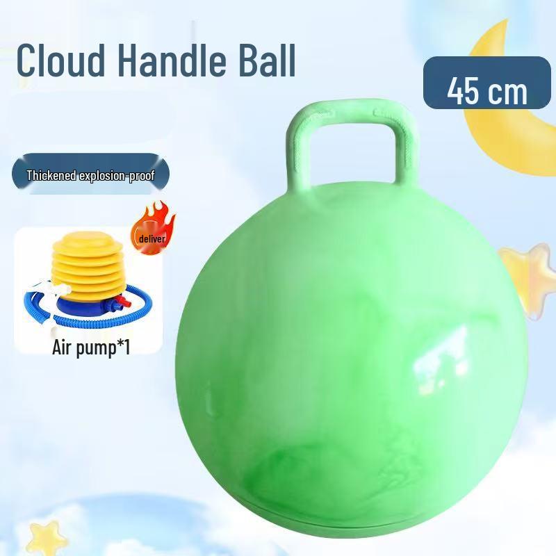 45CM Children's Inflatable Elastic Bouncing Ball for Sensory Training and Sports