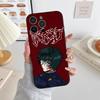 Maki Zenin Jujutsu Kaisen Anime Phone Case Black Silicone Soft Shell For IPhone 17 16 15 14 13 12 11 Air Pro Max Plus Hot Sale
