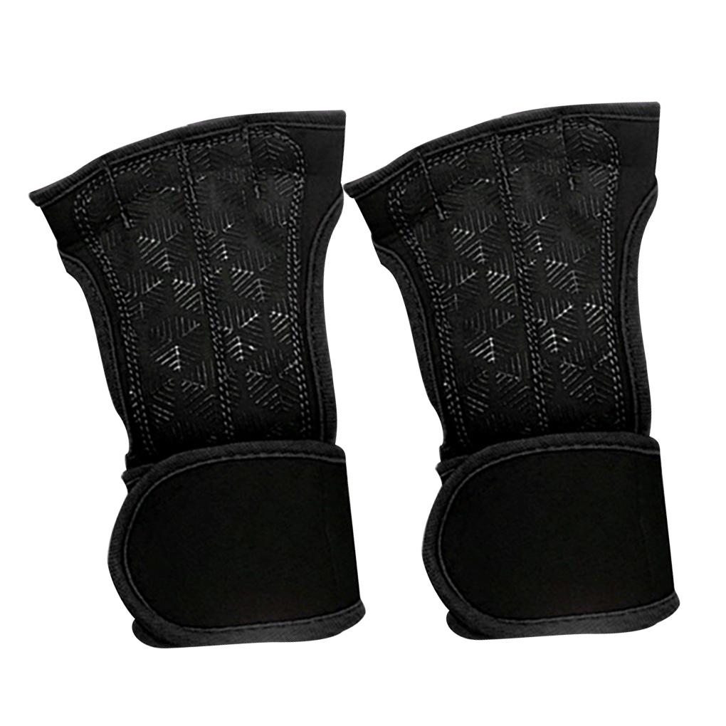 

1 Pair Weight Lifting Glove Palm Protector Exercise Anti-slip Training Mitten