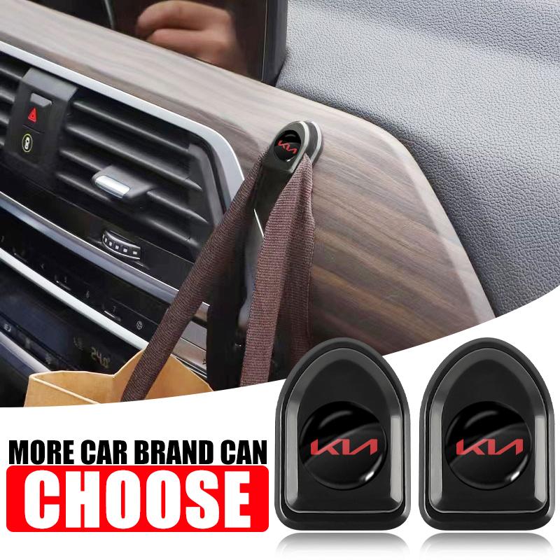 Car Hooks USB Cable Headphone Key Storage Mounted Hooks Clip For KIA Sportage Rio Ceed 2022 JD Soul Sorento Optima K5