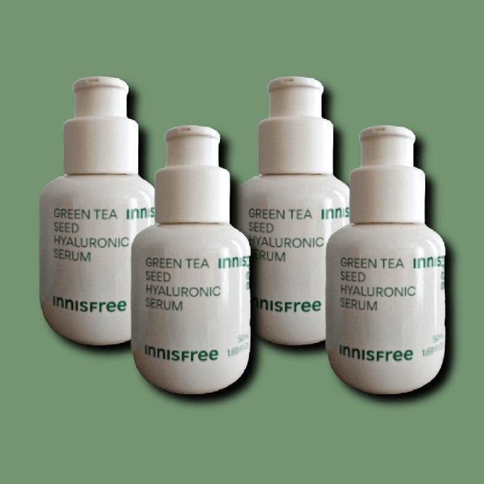 

Innisfree Green Tea Seed Hyaluronic Acid Serum 50ml x 4 Essences (34442835)