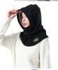 Căciulă de iarnă Pullover Unisex cu Mască de Ciclism Integrată și Protecție pentru Urechi și Gât.