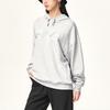 New FILA Sweatshirts Unisex White Heather Gray F51U138298F-MG